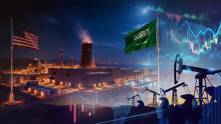 اتفاق نووي تاريخي بين السعودية وأميركا.. و"برنت" يقفز مع تصاعد التوترات