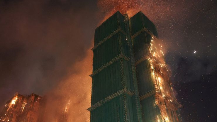 حريق هونج كونج يربك أسواق آسيا.. وبتكوين تسجل مستويات مرتفعة