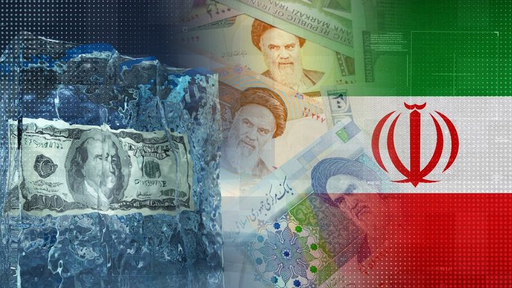 خريطة توزيع الأموال الإيرانية المجمدة في البنوك العالمية