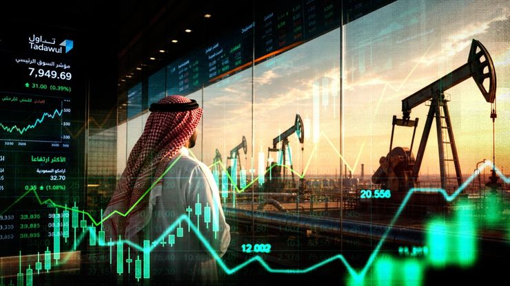 "تاسي" دون 10 آلاف نقطة.. و"برنت" يستعيد مستوى 110 دولارات