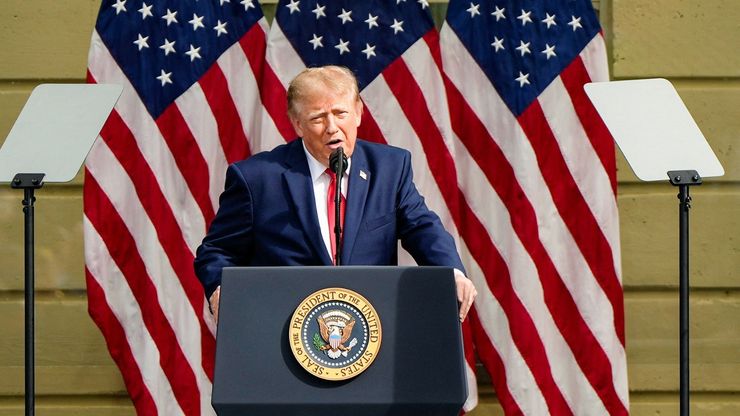 ترمب: العالم تغير كليا بعد 11 سبتمبر.. وإيران الراعي الأول للإرهاب في العالم