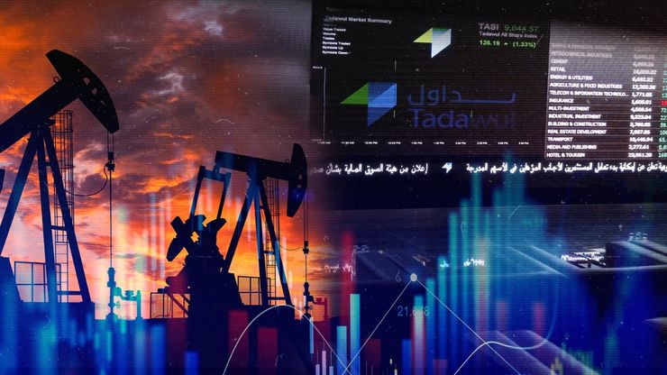 "تاسي" يفقد مستويات دعم رئيسية.. والنفط يواصل مكاسبه