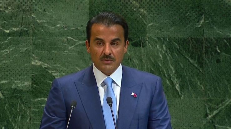 أمير قطر: هجوم الدوحة محاولة إسرائيل لعرقلة مفاوضات غزة