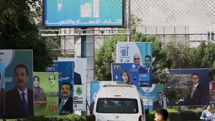 فوضى الدعاية الانتخابية تغرق شوارع بغداد