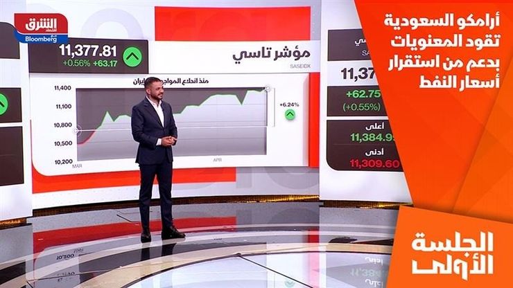 أرامكو السعودية تقود المعنويات بدعم من استقرار أسعار النفط