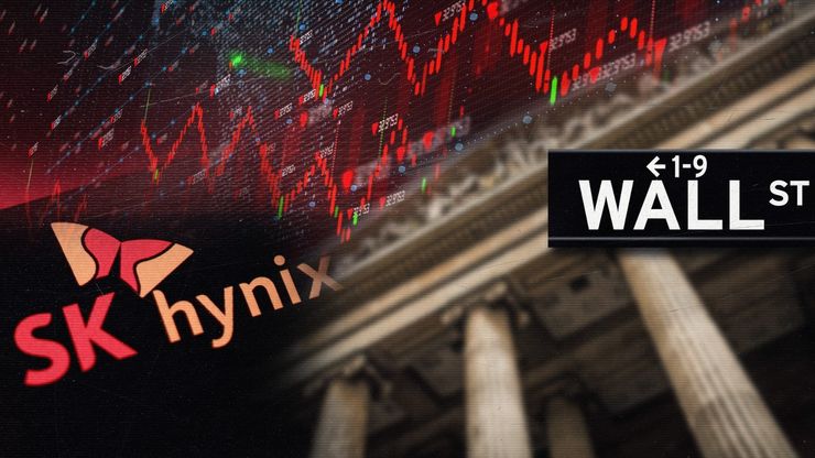 تقلبات بمؤشرات وول ستريت.. وإقبال على سهم SK hynix