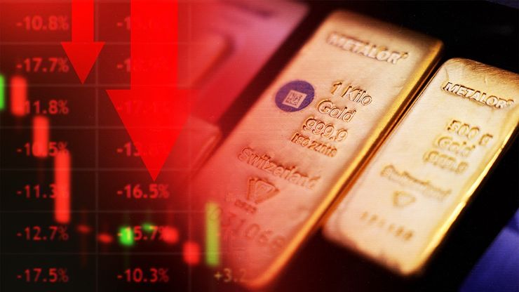خسائر الذهب تقترب من 30%.. والنفط يتخلى عن مكاسب الحرب