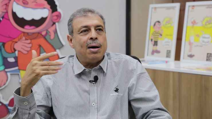 الكاتب الرسام.. خالد الصفتي