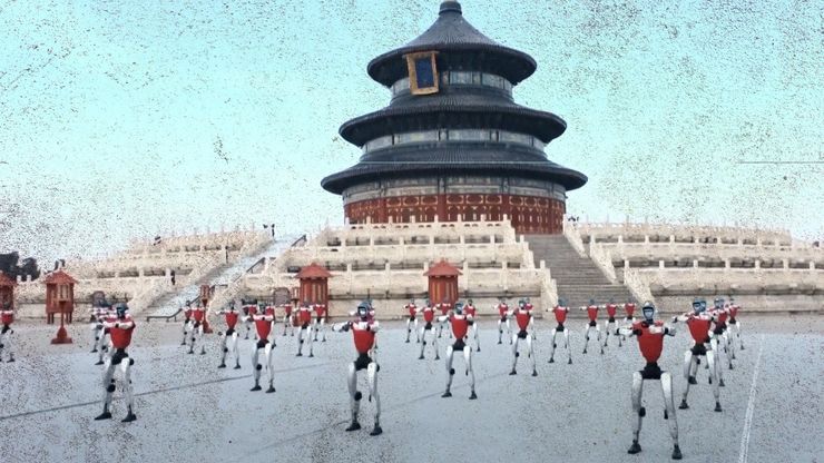 روبوتات بشرية تؤدي كونغ فو.. سباق الصين في الذكاء الاصطناعي