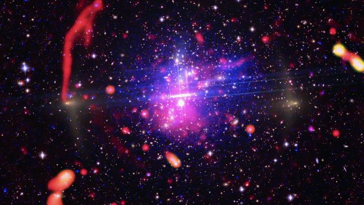 لغز المجرات