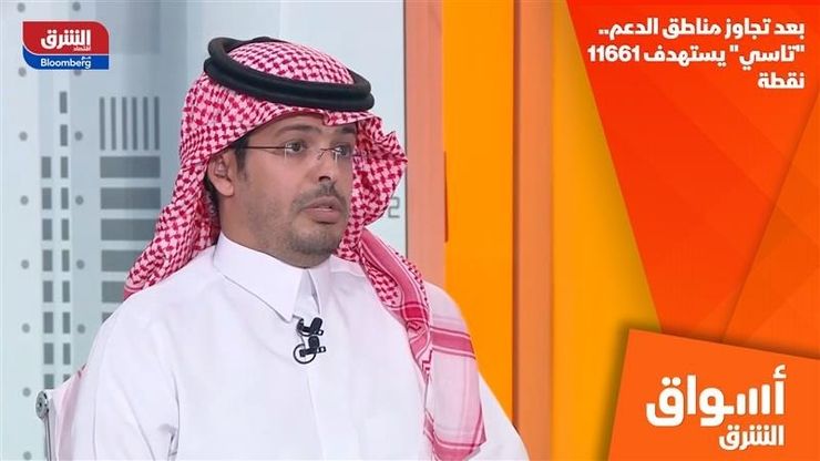 بعد تجاوز مناطق الدعم.. "تاسي" يستهدف 11661 نقطة