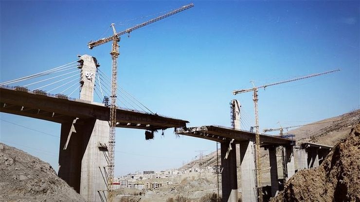 جسر B1 "كرج" غربي العاصمة طهران