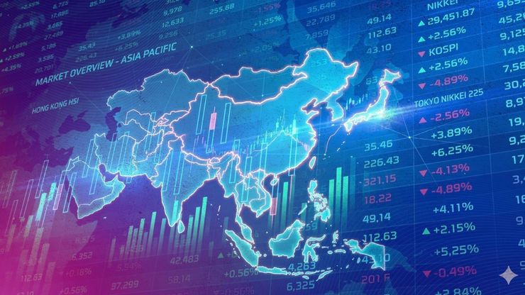 الأسهم الآسيوية ترتفع.. والنفط يتراجع دون الـ100 دولار