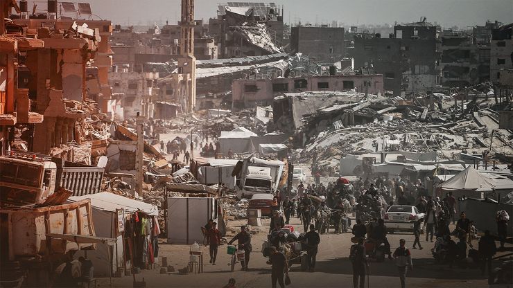 خطة أميركية لتهجير مليون فلسطيني إلى ليبيا.. وإسرائيل تصعّد في اليمن