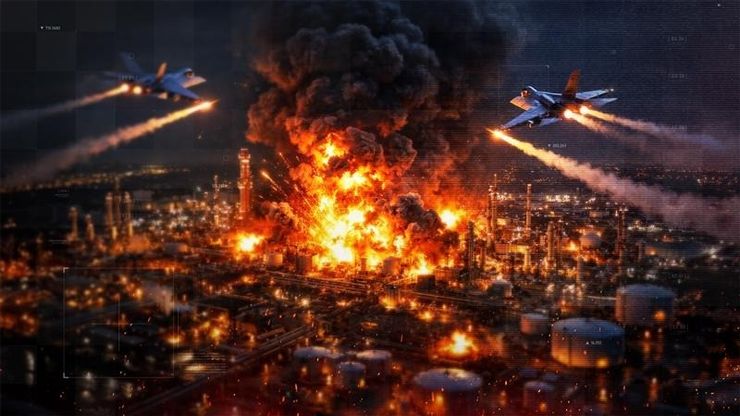 ضربات على "خوزستان".. وتحركات دولية في بكين لوقف التصعيد