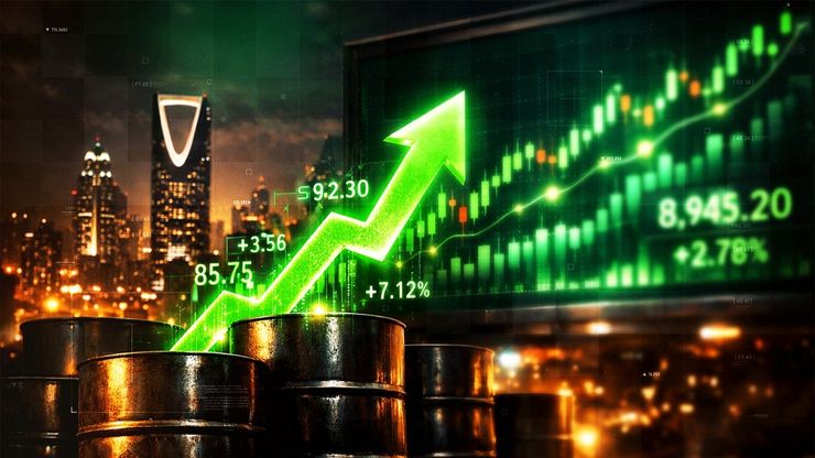 تاسي يعود للنطاق الأخضر.. والنفط يرتفع فوق حاجز 100 دولار