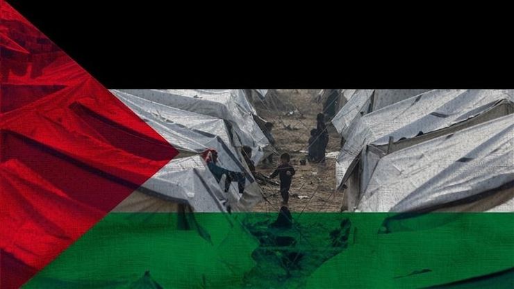 العليمي يشدد على استقرار اليمن.. وأمطار غزة تهدم 53 ألف خيمة