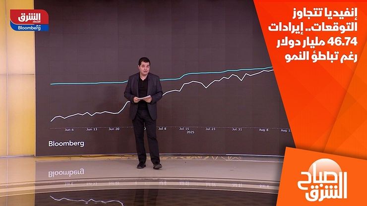 إنفيديا تتجاوز التوقعات.. إيرادات 46.74 مليار دولار رغم تباطؤ النمو