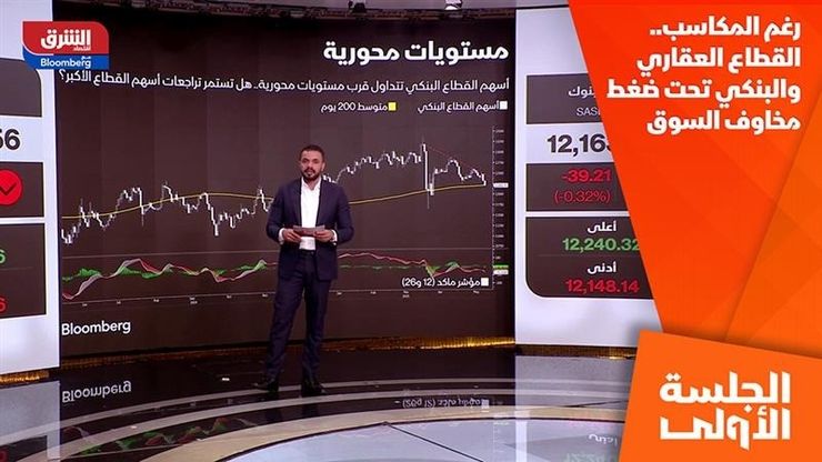 رغم المكاسب.. القطاع العقاري والبنكي تحت ضغط مخاوف السوق