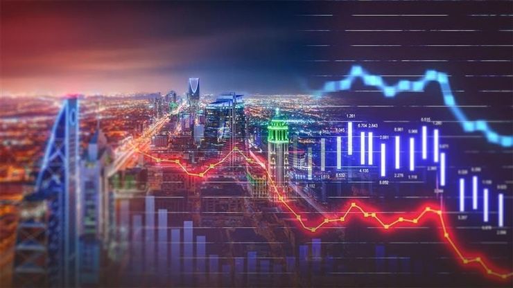 موجة بيع في السوق السعودية.. والقطاع العقاري يقود مكاسب البورصة المصرية