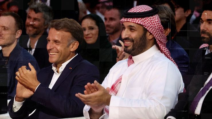 ولي العهد السعودي والرئيس الفرنسي يشهدان تتويج بطل العالم للرياضات الإلكترونية في باريس